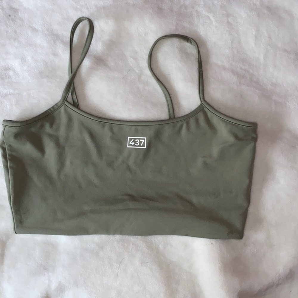 437 Micro Tank|matcha|size medium